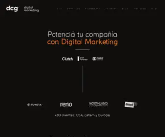 Somosdcg.com(Agencia de Marketing Digital) Screenshot