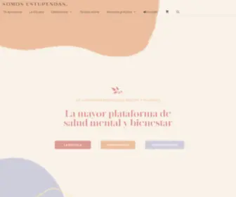 Somosestupendas.com(Plataforma de salud mental y bienestar digital) Screenshot
