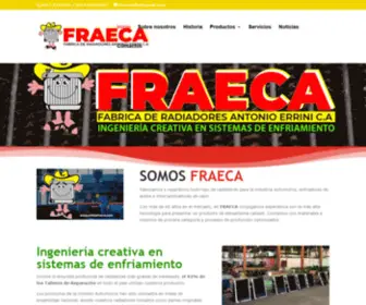 Somosfraeca.com(Fabrica de Radiadores Antonio Errini) Screenshot