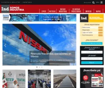 Somosindustria.com(Bienvenido al sitio de noticias industriales mas relevante en México) Screenshot