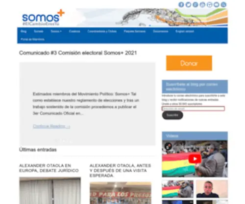 Somosmascuba.com(Somosmascuba) Screenshot