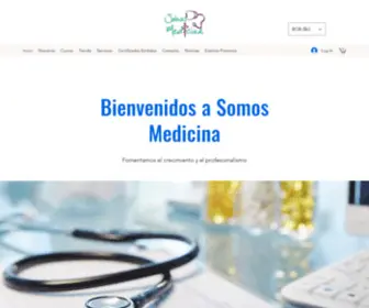 Somosmedicinabo.com(Centro de Capacitación) Screenshot