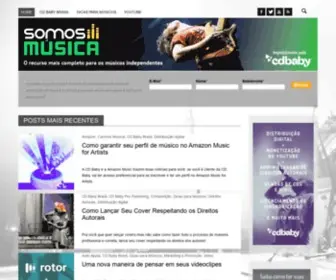 Somosmusica.com.br(Dicas de divulga) Screenshot