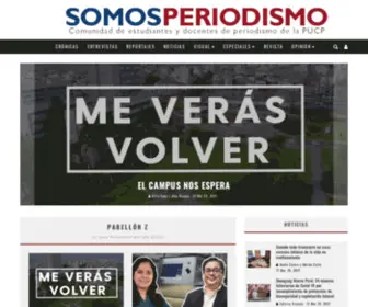 Somosperiodismo.com(Somos Periodismo) Screenshot