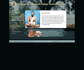 Somsar.org(Somsar Sri Ramakrishna Seva Mandir) Screenshot