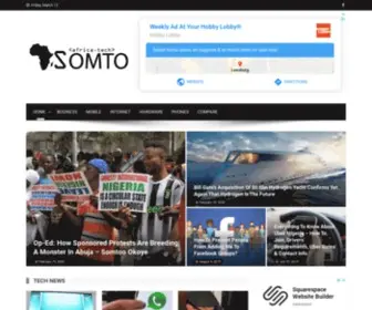 Somtoo.com(Wants to give you the best you can get from Africa’s fast) Screenshot