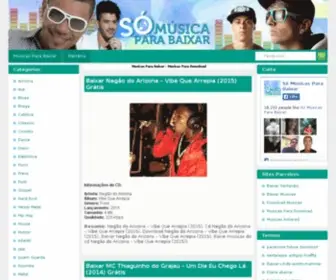 Somusicasparabaixar.org(Só Musicas Para Baixar) Screenshot