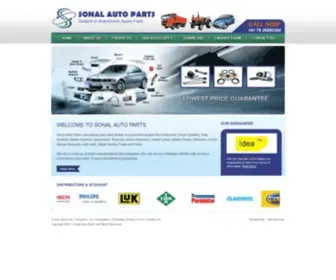 Sonalauto.com(Sonal Auto) Screenshot