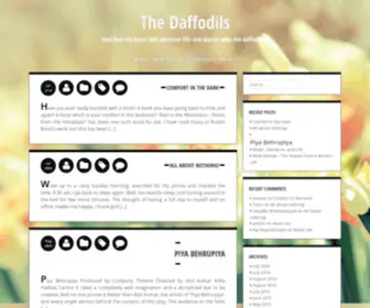 Sonalikaarora.com(The Daffodils) Screenshot