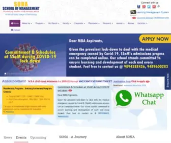 SonamGmt.org(MBA programs in india) Screenshot