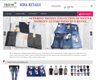 Sonaoverseas.in(SONA RETAILS) Screenshot