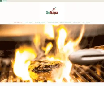 Sonapa.com(SoNapa Grille) Screenshot