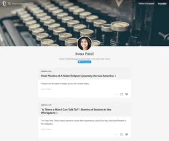 Sonapatel.net(Senior Social Strategy & UGC Editor) Screenshot