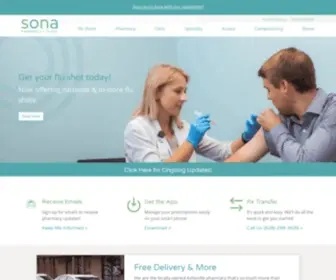 Sonapharmacy.com(Sona Pharmacy) Screenshot