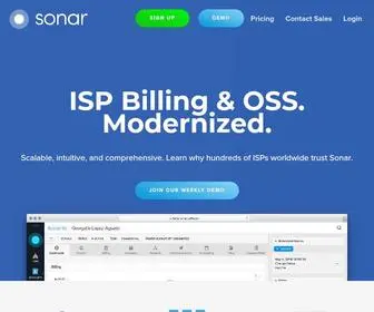Sonar.software(The future of ISP billing/OSS software) Screenshot