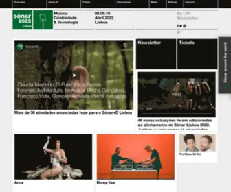 Sonarlisboa.pt(Sónar Lisboa) Screenshot