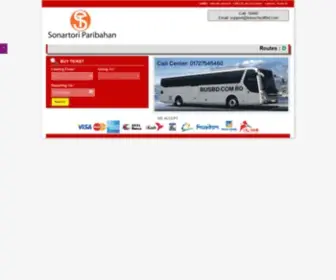 Sonartoriparibahanbd.com(Online bus ticket booking) Screenshot