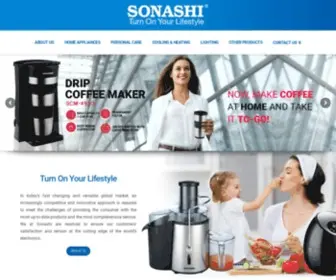 Sonashiuae.com(Sonashi Electronics) Screenshot