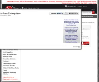 Sonasiya.com(Sona Enterprises) Screenshot