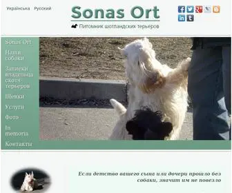 Sonasort.com.ua(Главная) Screenshot