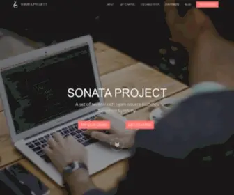 Sonata-Project.org(Sonata Project) Screenshot