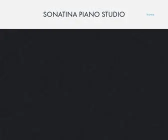 Sonatinapianostudio.com(Sonatina Piano Studio) Screenshot