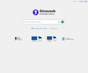Sonaveeb.ee(Default) Screenshot