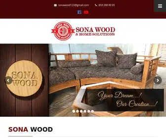 Sonawood.com(Sona Wood) Screenshot