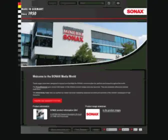 Sonaxmedia.com(Car care) Screenshot