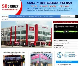 Sonbanggroup.com(Lam bang hieu) Screenshot