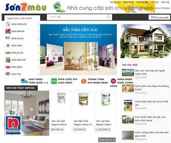 Sonbaymau.com(Sơn Bảy Màu) Screenshot