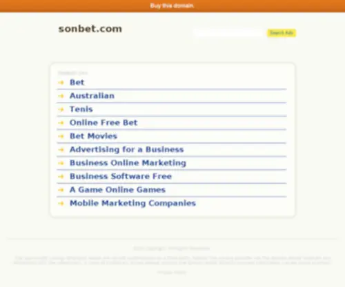 Sonbet.com(Amazing Cruises For Event) Screenshot