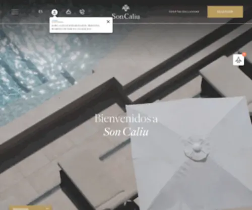 Soncaliu.com(Hotel 4 estrellas Spa Oasis) Screenshot