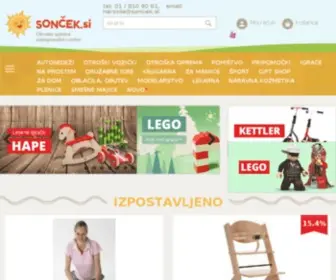 Soncek.si(Sonček) Screenshot