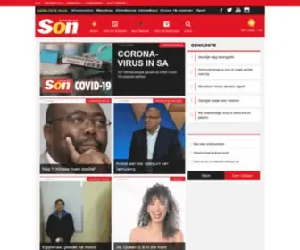 Son.co.za(Die Son) Screenshot