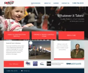 Sonco.com(SONCO Worldwide) Screenshot