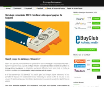 Sondage-Remuneres.fr(Sondage rémunérés 2021) Screenshot