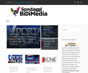 Sondaggibidimedia.com(Sondaggi Bidimedia) Screenshot