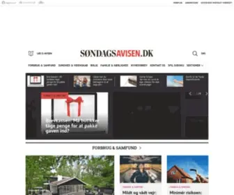 Sondagsavisen.dk(Sondagsavisen er lukket) Screenshot