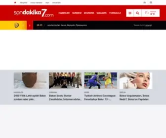 Sondakika7.com(Son dakika 7) Screenshot