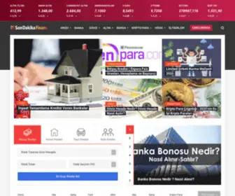 Sondakikafinans.com(Son Dakika Finans) Screenshot