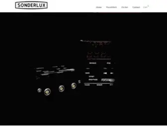 Sonderlux.com(Cinematic Tools) Screenshot