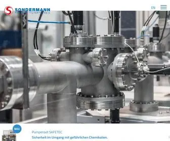 Sondermann-Pumpen.de(Sondermann Pumpen) Screenshot