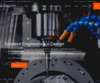 Sondern.com.mx(Engineering) Screenshot