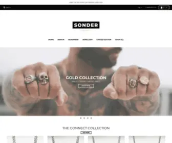 Sondersociety.co.uk(Sonder Society) Screenshot