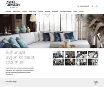Sondesign.com.tr(Son Design) Screenshot