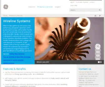 Sondex.com(Wireline Systems) Screenshot