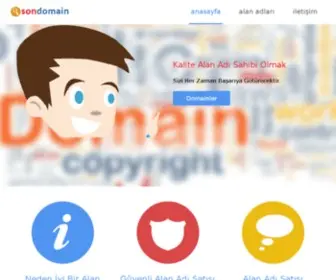 SonDomain.com(Satılık) Screenshot