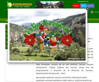 Sondondo.com(Perú) Screenshot