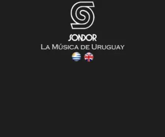 Sondor.com(Sitio Oficial de la Legendaria Discografica Sondor) Screenshot